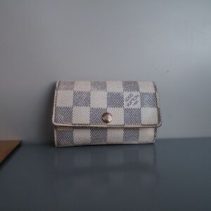 Louis Vuitton Damier Azur Key Holder Wallet